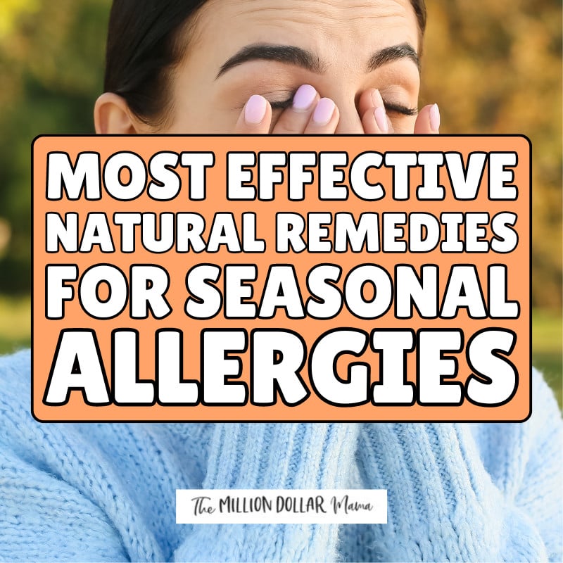 Natural Remedies For Seasonal Allergies Relief