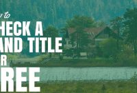 How To Check Property Title And Ownership Details