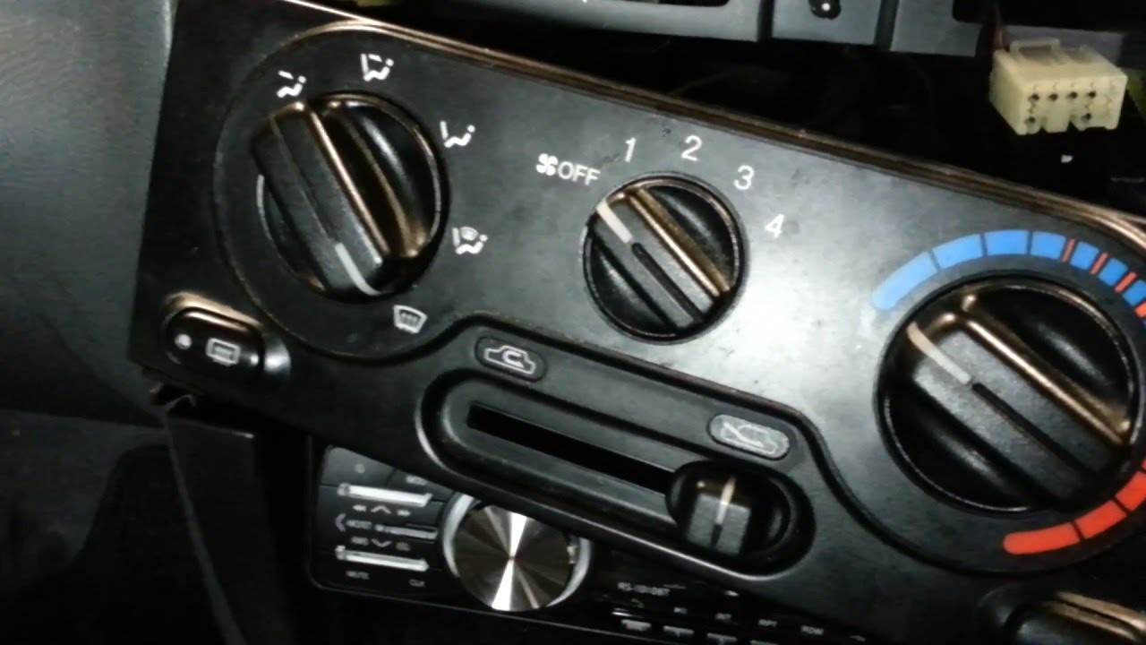 How to fix heater system inside your car - YouTube